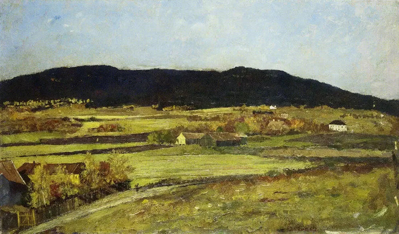 Paisaje de Asker - Edvard Munch