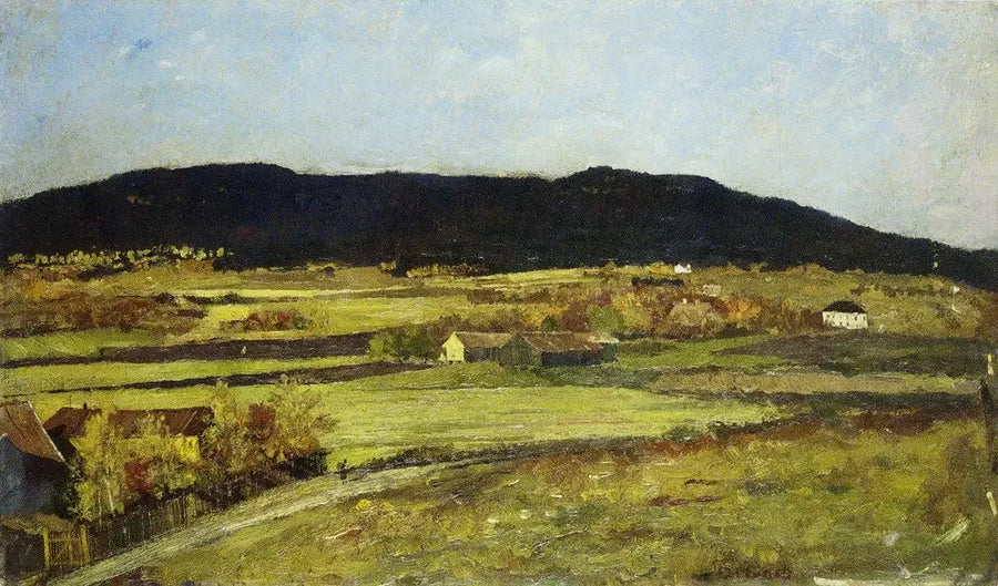 Paisaje de Asker - Edvard Munch