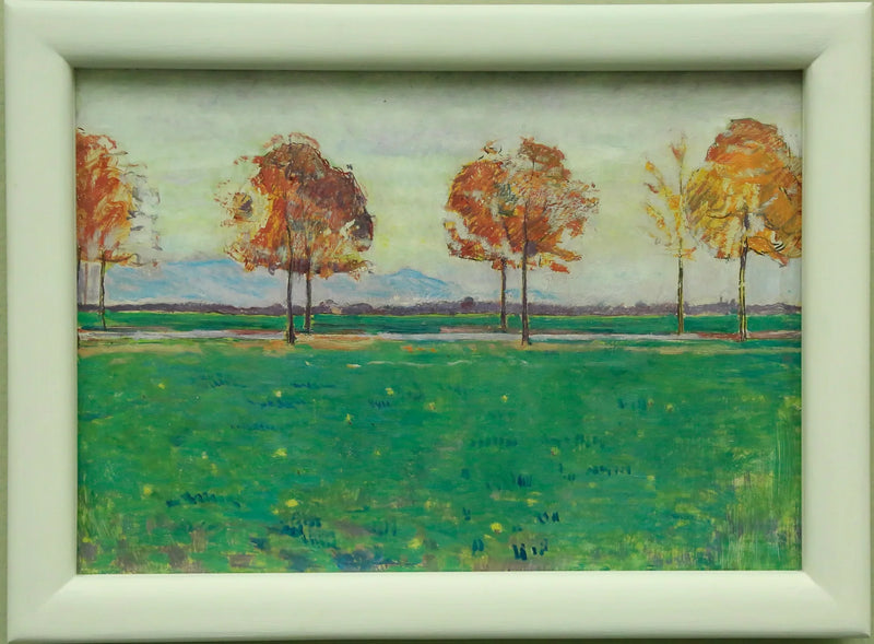 Paisaje de otoño cerca de Soleura - Ferdinand Hodler