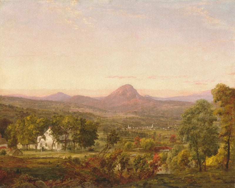 Paisaje de otoño, Monte Sugar Loaf, condado de Orange, Nueva York - Jasper Francis Cropsey