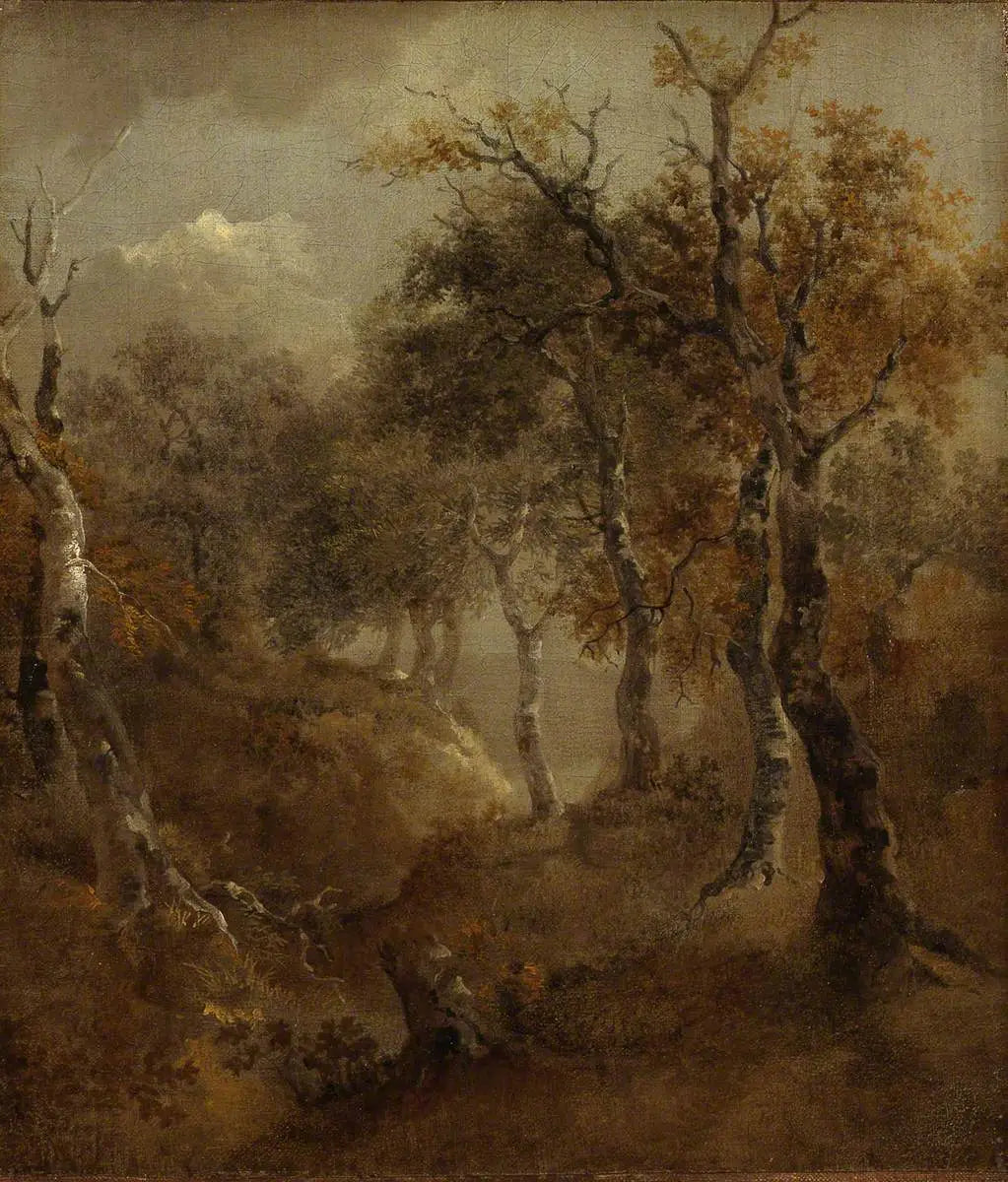 Paysage d'automne - Thomas Gainsborough image 1 reproduction artisanale de tableau