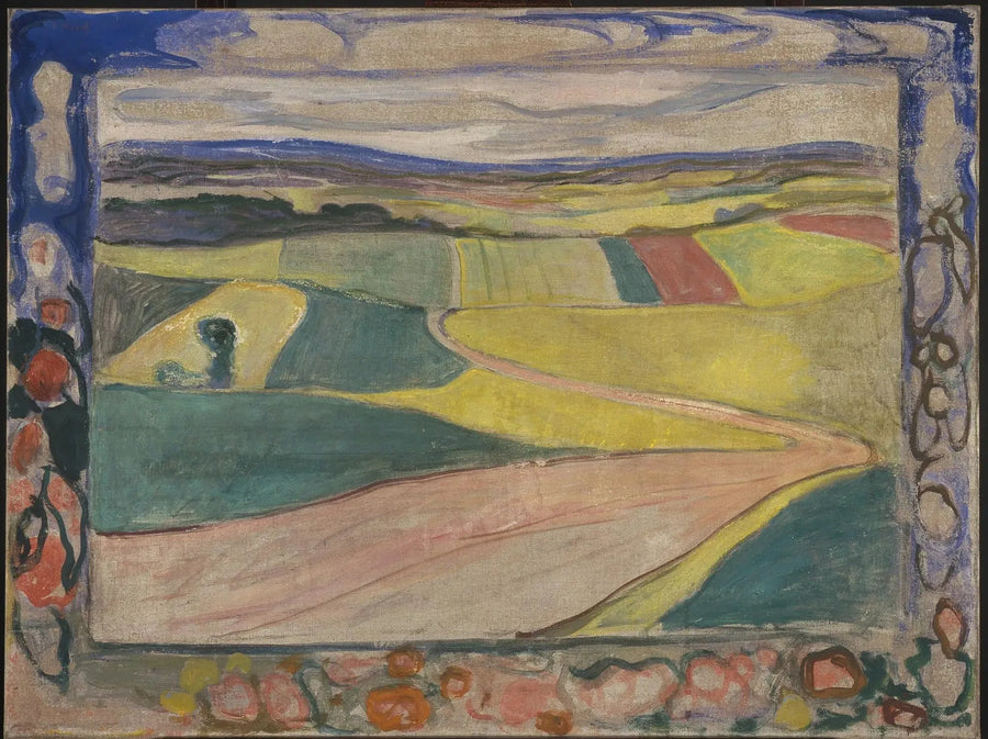 Paisaje de verano - Edvard Munch