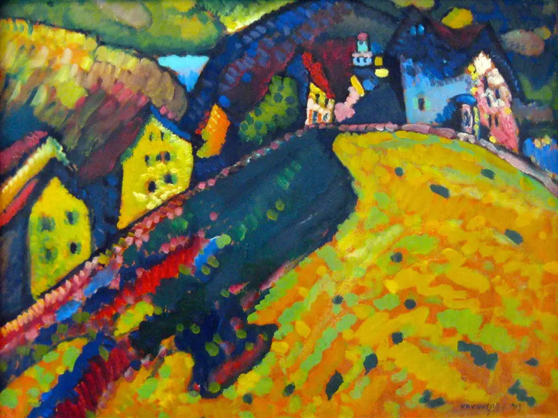 Paisaje de verano - Vassily Kandinsky