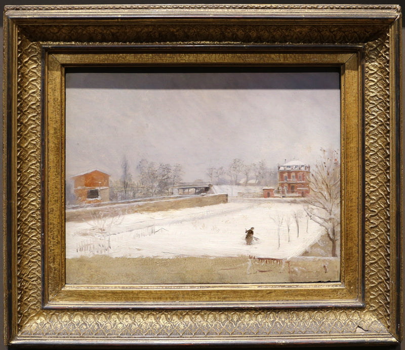 Paisaje de invierno - Giuseppe De Nittis