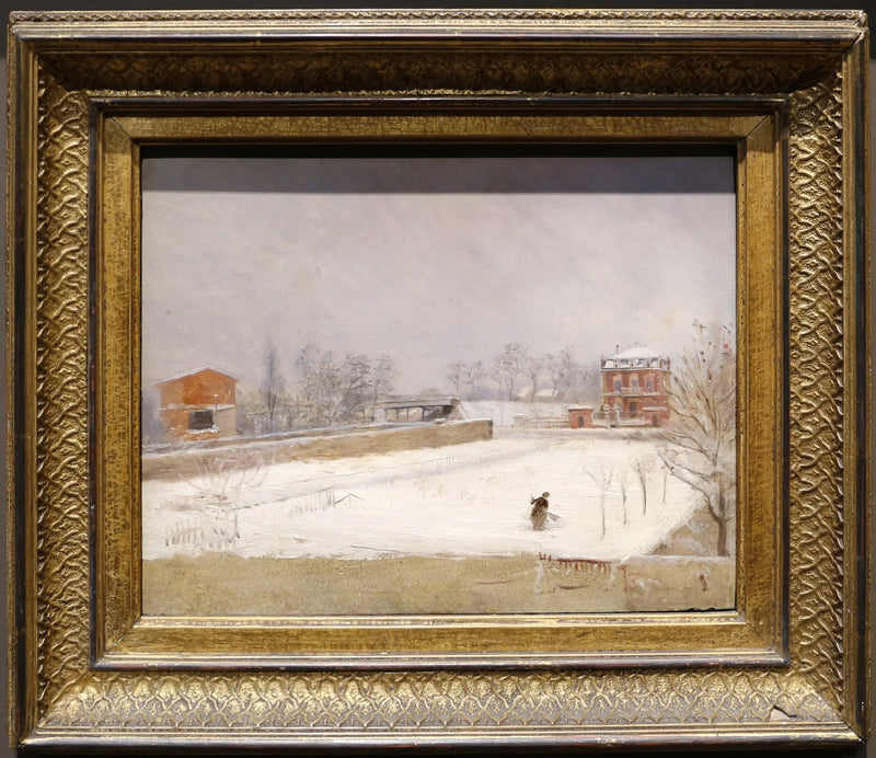 Paisaje de invierno - Giuseppe De Nittis