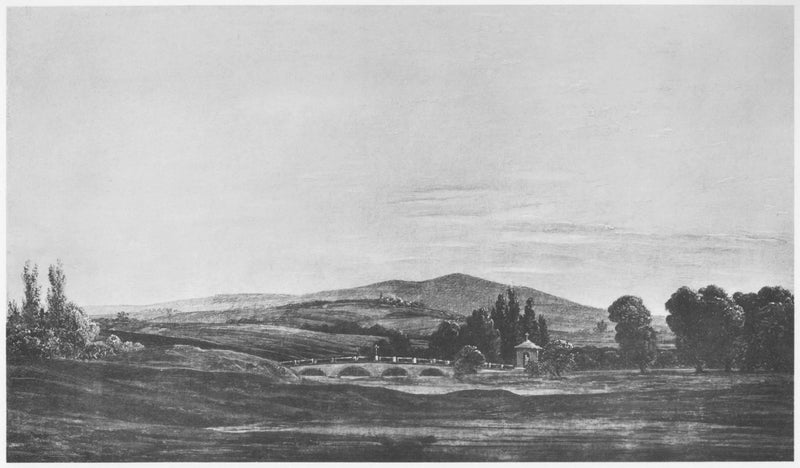Paisaje en la cordillera de los Gigantes - Caspar David Friedrich