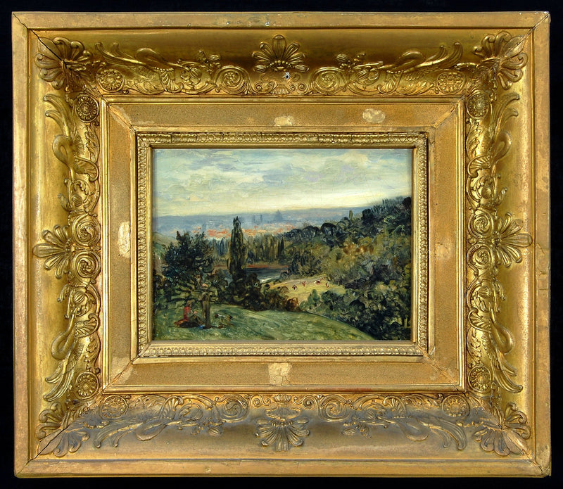 Paisaje en los alrededores de París - Ary Scheffer