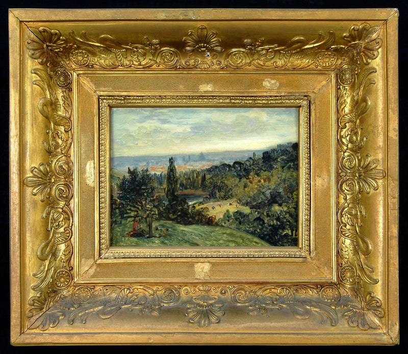 Paisaje en los alrededores de París - Ary Scheffer