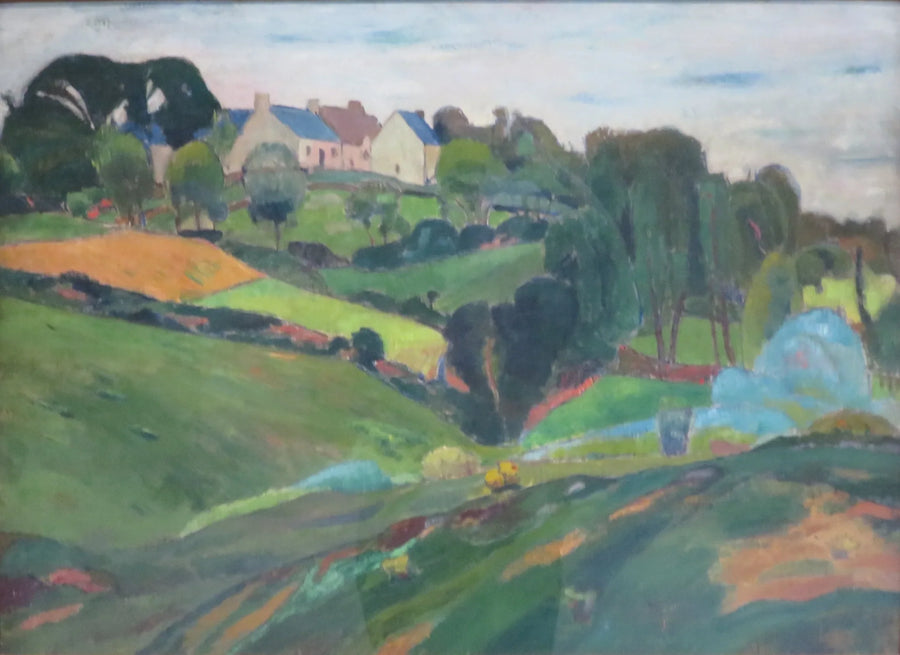 Paisaje de Bretaña - Émile Bernard