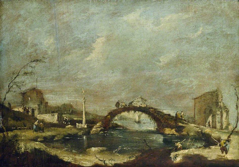 Paisaje de Capricho - Francesco Guardi