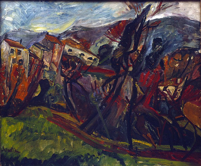 Paisaje de Céret - Chaim Soutine