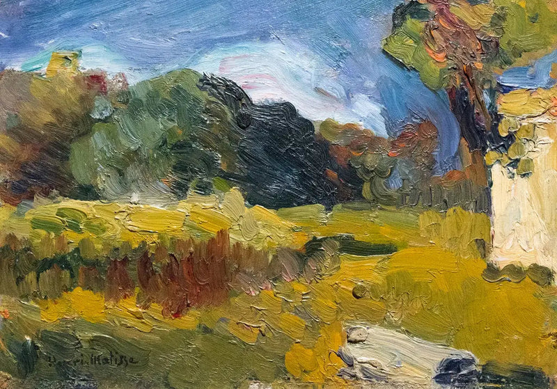 Paisaje de Córcega - Henri Matisse