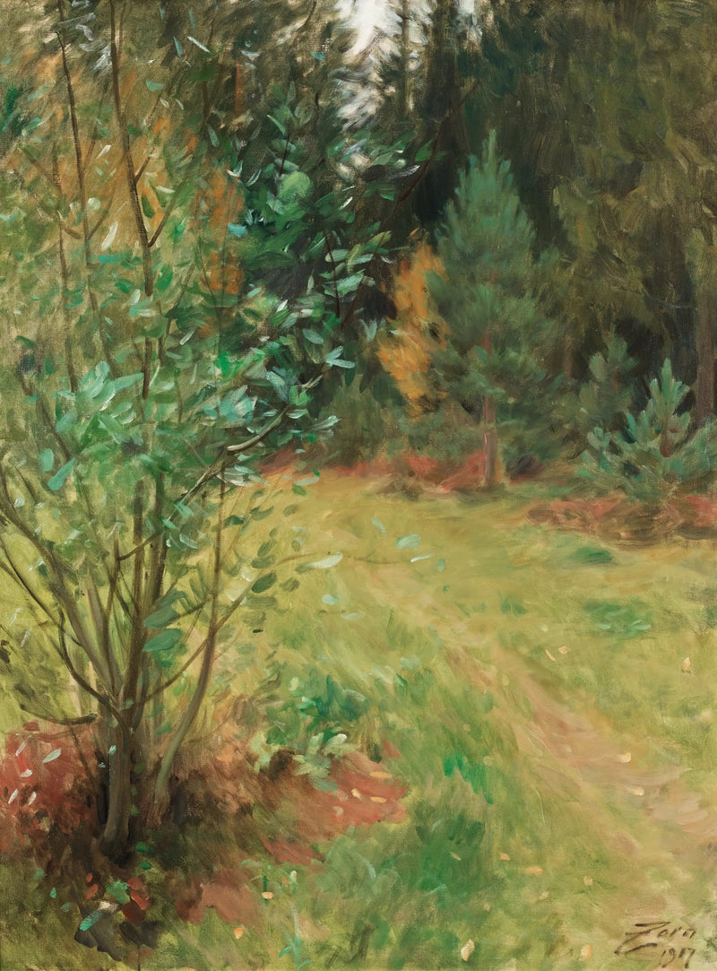 Paisaje de Gopsmor - Anders Zorn