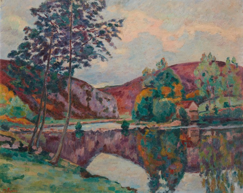 Paysage de la Creuse - Armand Guillaumin image 1 copie de tableau peinte à la main