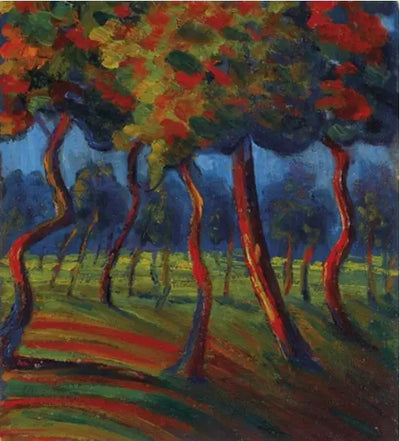 Paysage de Milan (Boccioni) - Umberto Boccioni - Alpha Reproduction