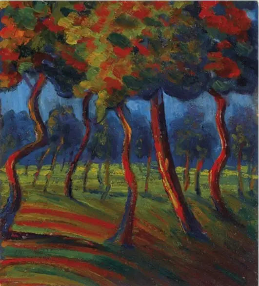 Paisaje de Milán (Boccioni) - Umberto Boccioni