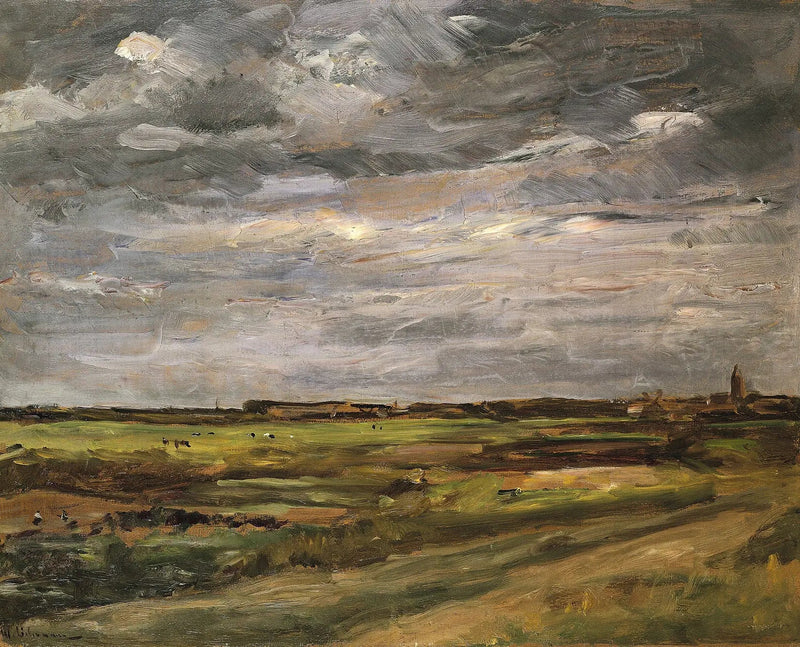 Paisaje de Noordwijk - Max Liebermann