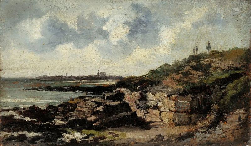 Paisaje de costa, Le Havre - Eugène Boudin