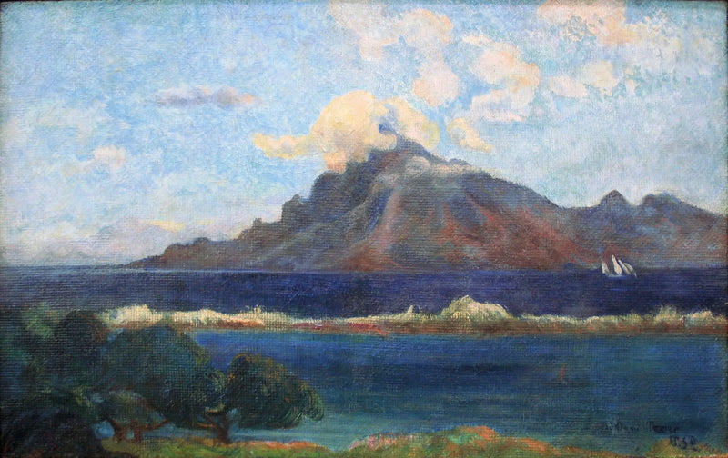 Paisaje de Te Vaa - Paul Gauguin