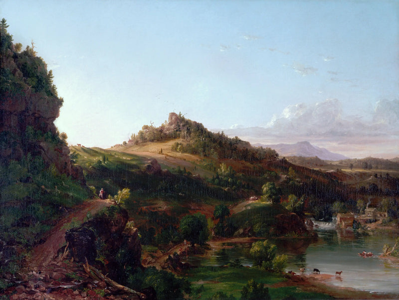 Paisaje de los Catskill - Thomas Cole