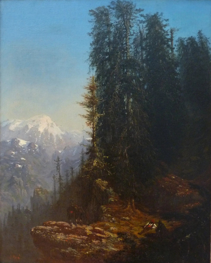 Paisaje de los Pirineos - Gustave Doré
