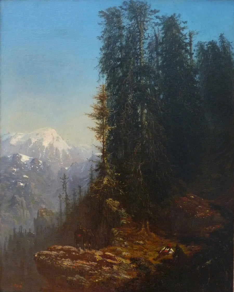 Paisaje de los Pirineos - Gustave Doré
