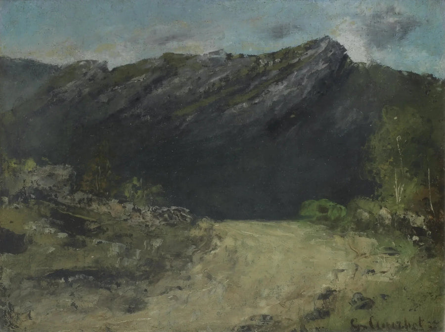 Paisaje del Jura - Gustave Courbet