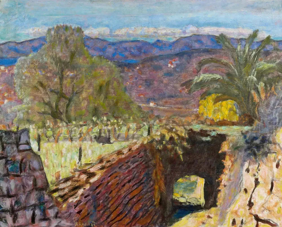 Paisaje del Midi con tiempo de mistral - Pierre Bonnard