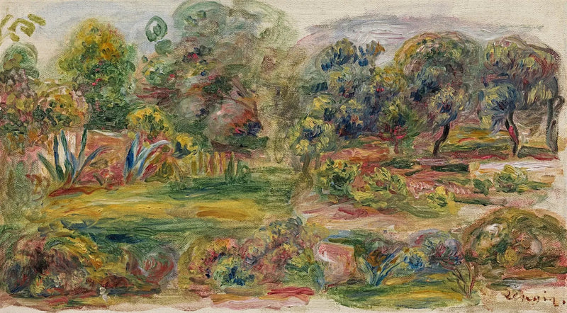 Paisaje del Midi - Pierre-Auguste Renoir