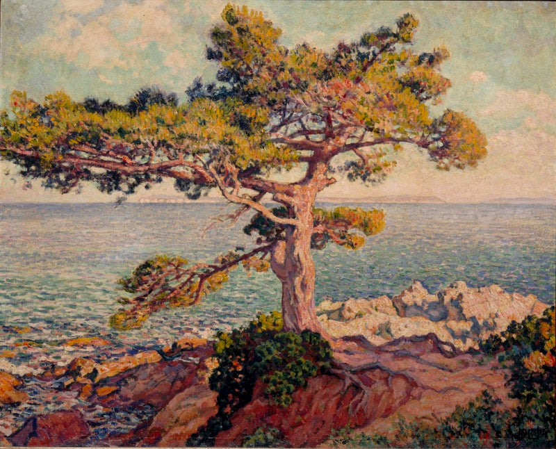 Paisaje del Sur - Théodore van Rysselberghe