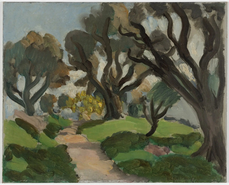 Paisaje del sur de Francia - Henri Matisse