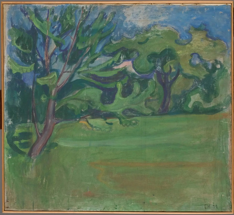 Paisaje - Edvard Munch