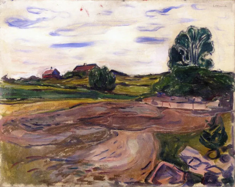 Paisaje - Edvard Munch