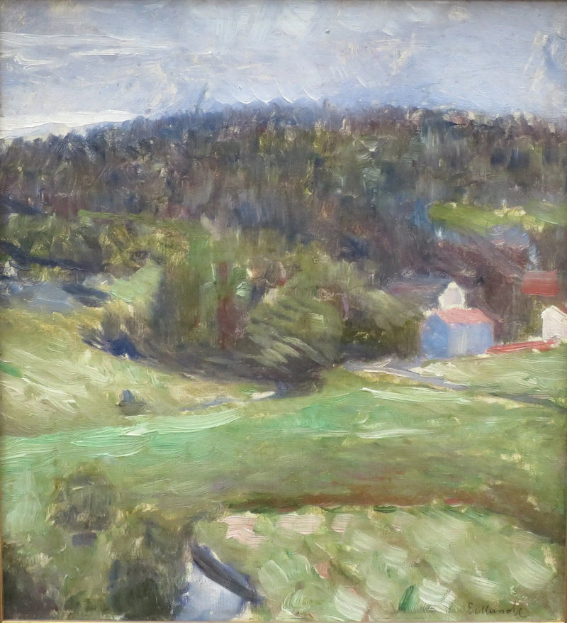 Paisaje - Edvard Munch