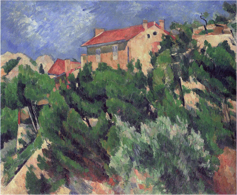 Paisaje en Provenza - Paul Cézanne