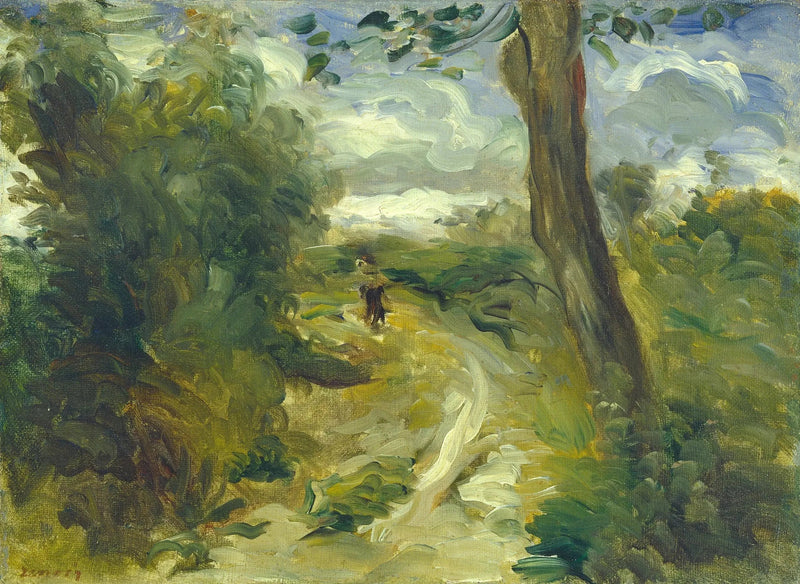 Paisaje entre las tormentas - Pierre-Auguste Renoir