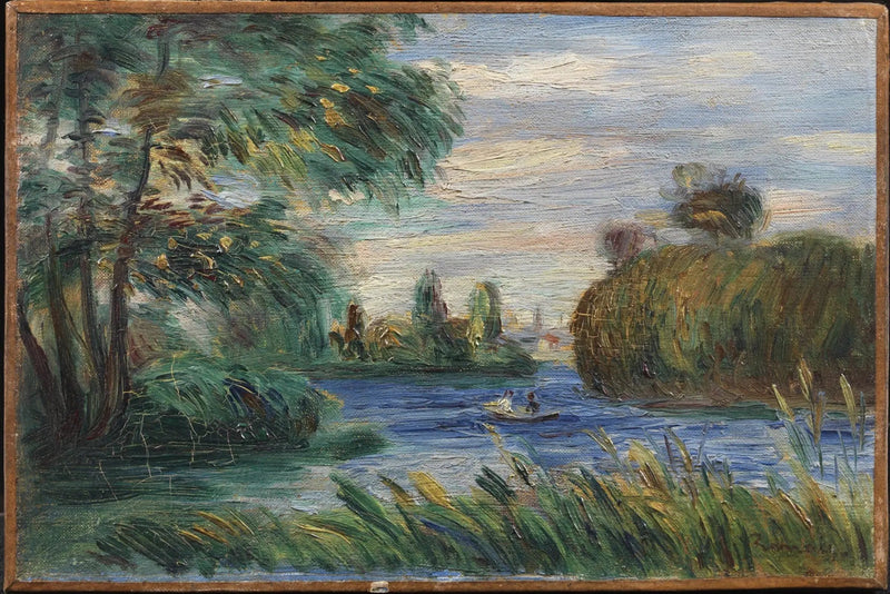 Paisaje fluvial - Pierre-Auguste Renoir
