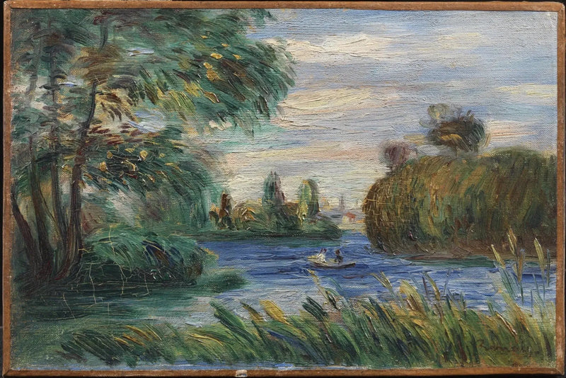 Paisaje fluvial - Pierre-Auguste Renoir