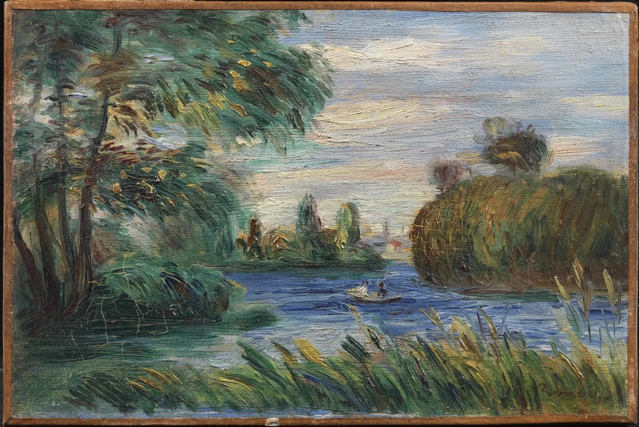 Paisaje fluvial - Pierre-Auguste Renoir