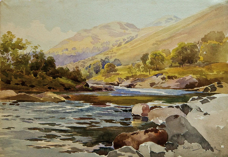 Paisaje fluvial - Rosa Bonheur