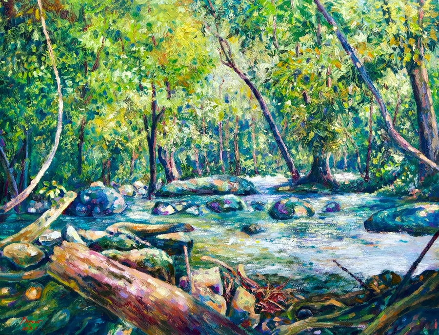 Paisaje forestal | 50 x 40 centímetros