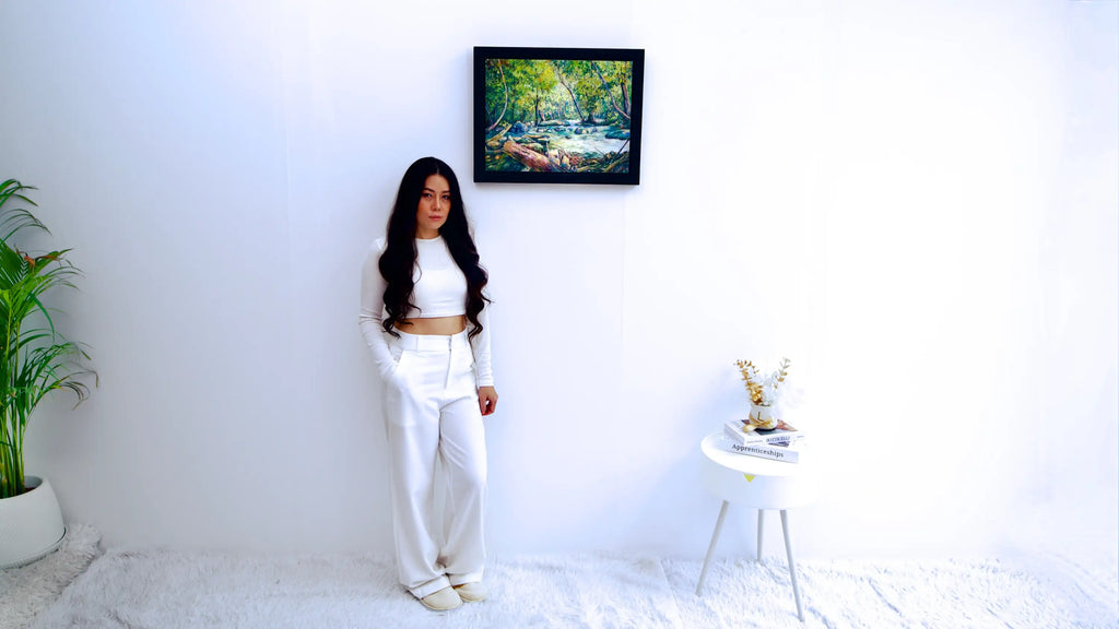 Forest Landscape - Kanchana | 50 x 40 cm Reproductions de tableaux à la peinture à l’huile