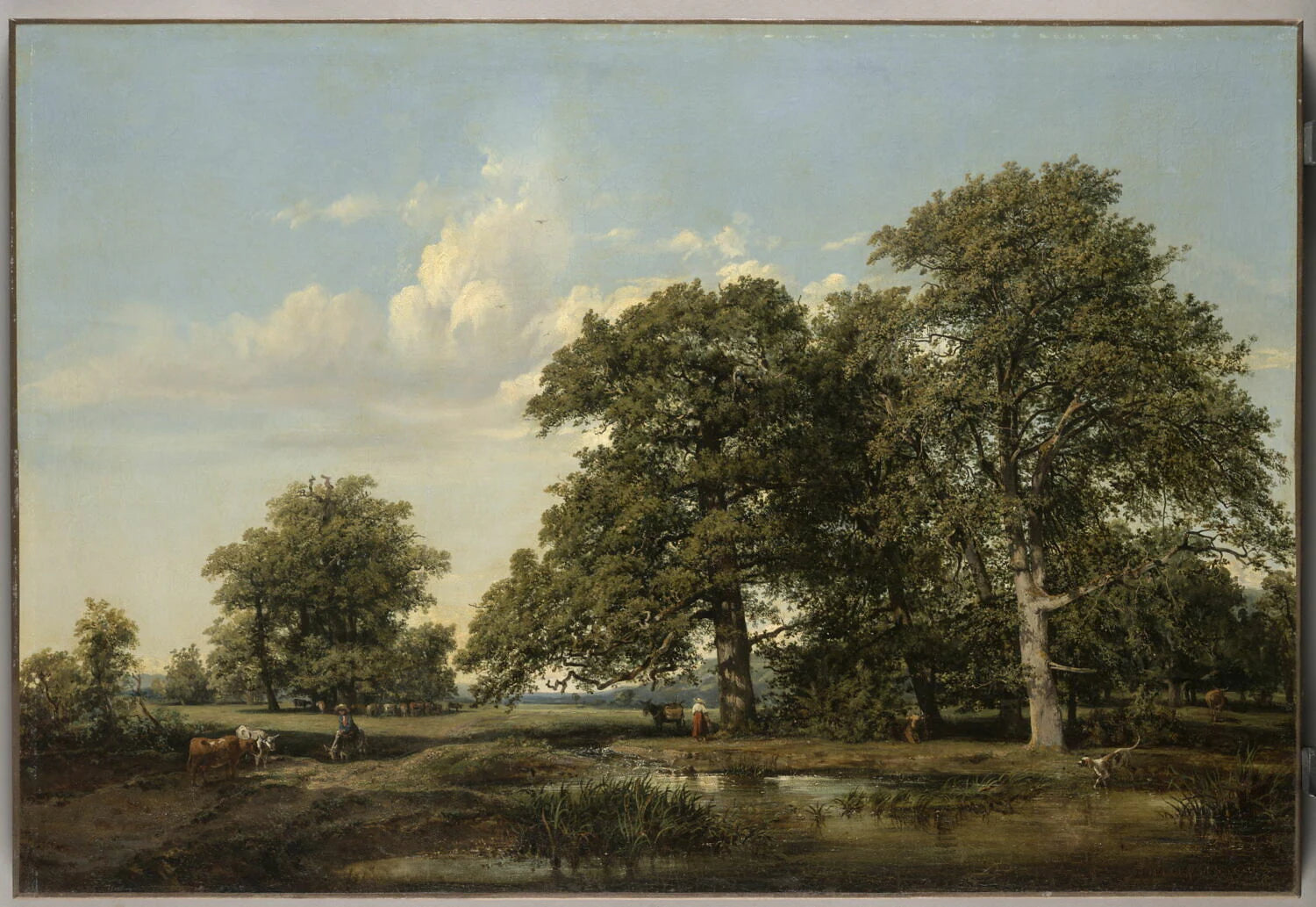 Paysage - Frédéric Bourgeois de Mercey