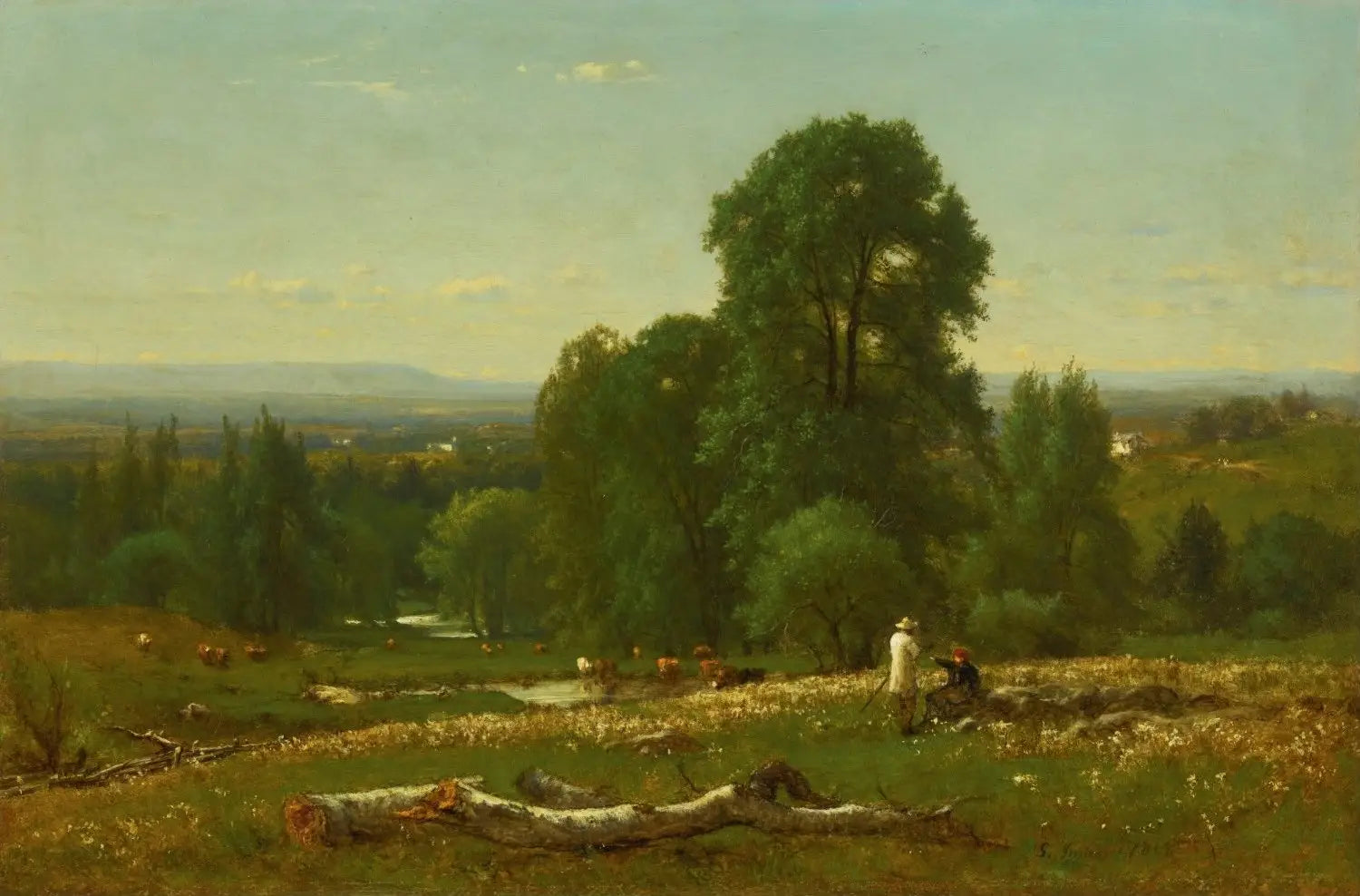 Paysage - George Inness - Alpha Reproduction