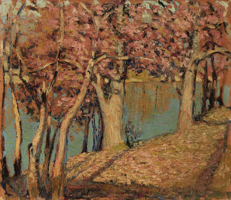 Paisaje - Grant Wood