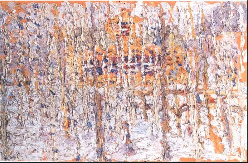 Paisaje invernal con casa joven - Kazimir Malevich