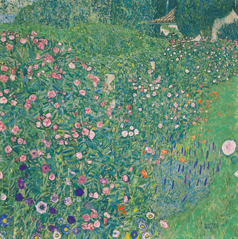 Paisaje hortícola italiano - Gustav Klimt