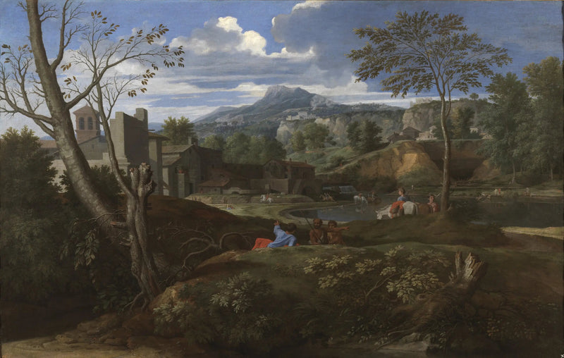 Paisaje ideal - Nicolas Poussin