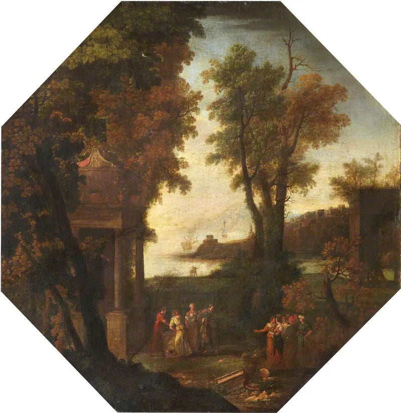 Paisaje italiano - Claude Lorrain