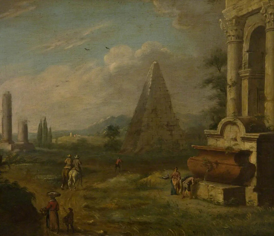 Paisaje italiano - Giovanni Paolo Panini